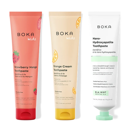 Orange Cream / Ela Mint / Strawberry Mango