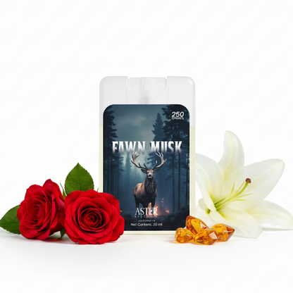 Fawn Musk Pocket Perfume for Unisex, 20ml bottle