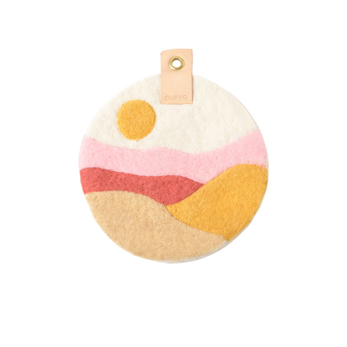 Felted Art Trivets | Aveva