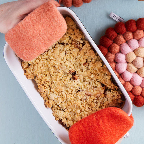 Felted Potholders | Aveva