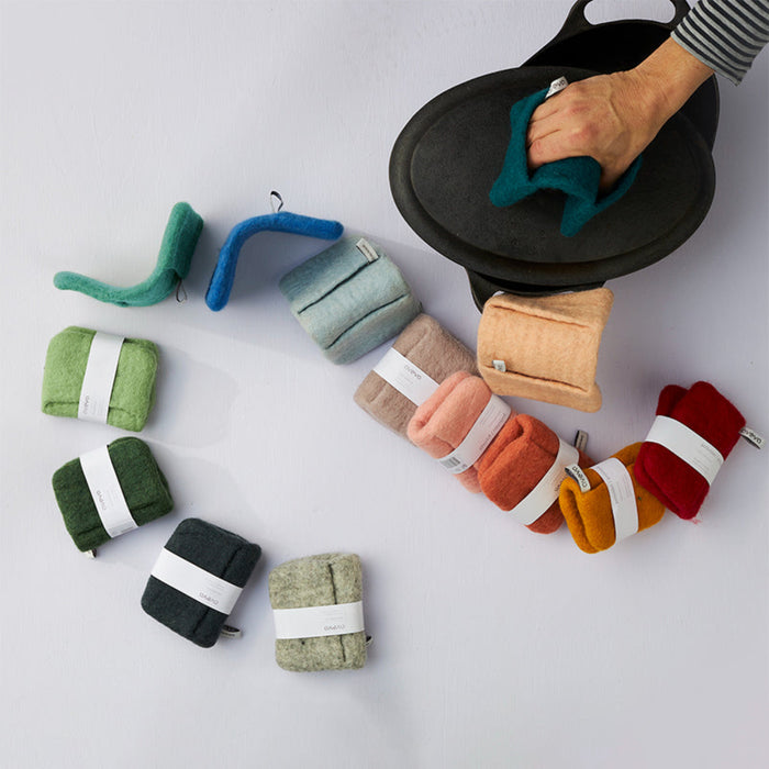Felted Potholders | Aveva