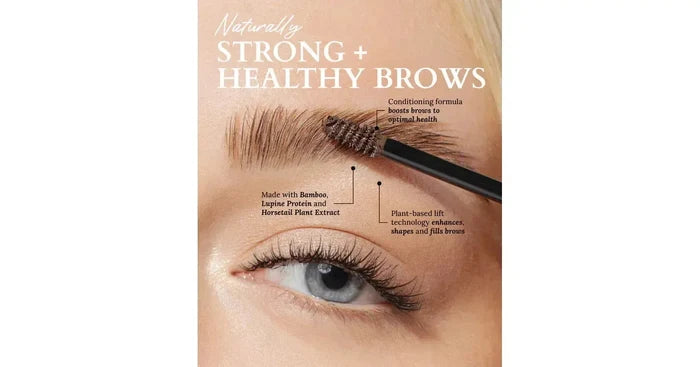 Fitglow Plant Protein Brow Gel - Medium Brown (4g)