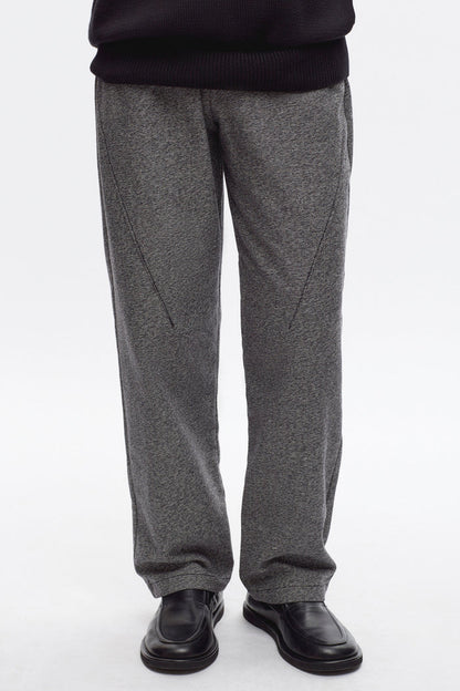 Flannel Field Pant in Black Herringbone