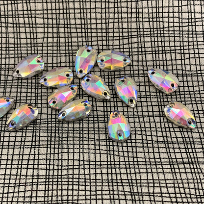 Flatback Glass Sew-on Rhinestones | Big Bad Wool