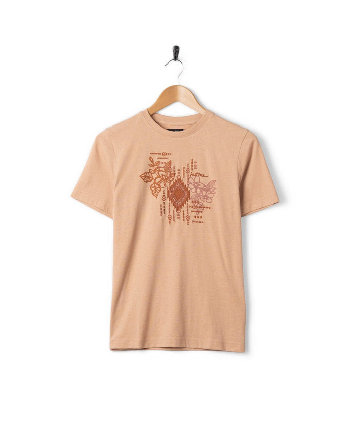 Flow Womens Short Sleeve T-Shirt in Orange