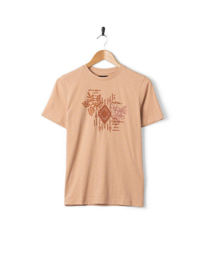 Flow Womens Short Sleeve T-Shirt in Orange