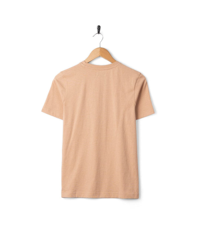 Flow Womens Short Sleeve T-Shirt in Orange