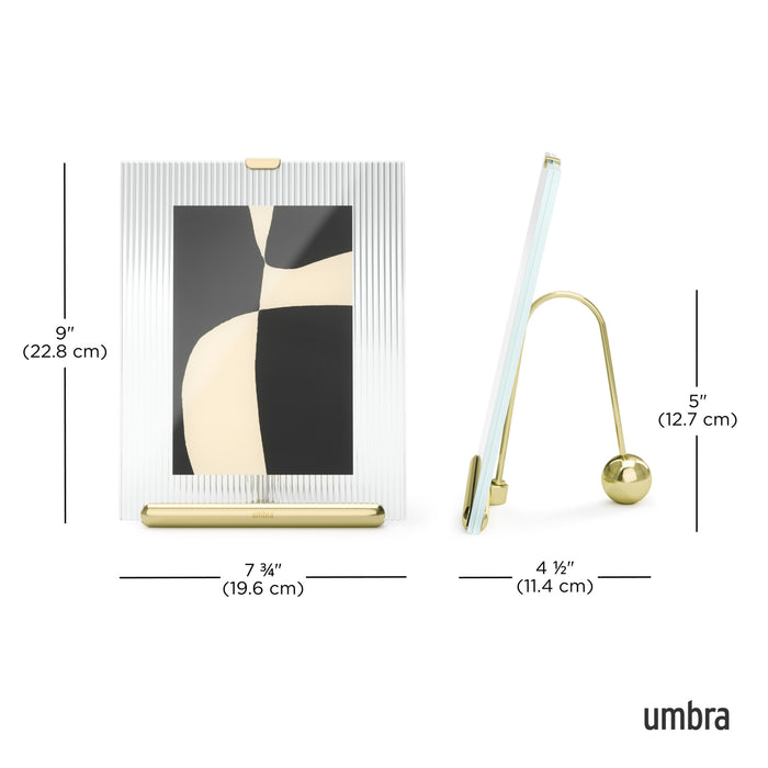 Brass / 5x7" (13-18 cm)