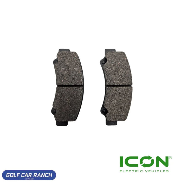 Front Brake Shoes for ICON Lifted Golf Carts (Pair) - BRAK-620-IC-X2 - REPAIR PARTS