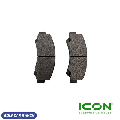 Front Brake Shoes for ICON Lifted Golf Carts (Pair) - BRAK-620-IC-X2 - REPAIR PARTS