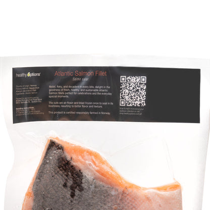 Frozen Andreis Norwegian Salmon Whole Fillet 660g
