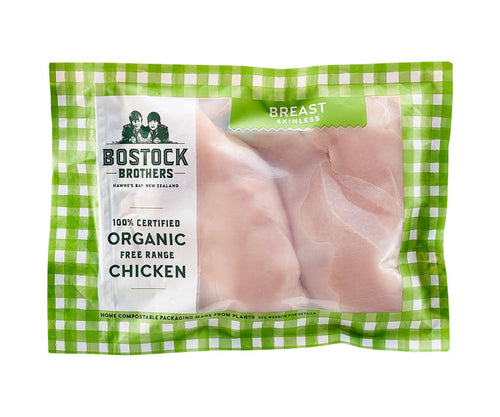 Frozen Bostock Chicken Breast Skinless 300g