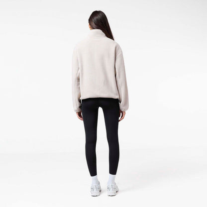Full Zip Borg Fleece | Sand