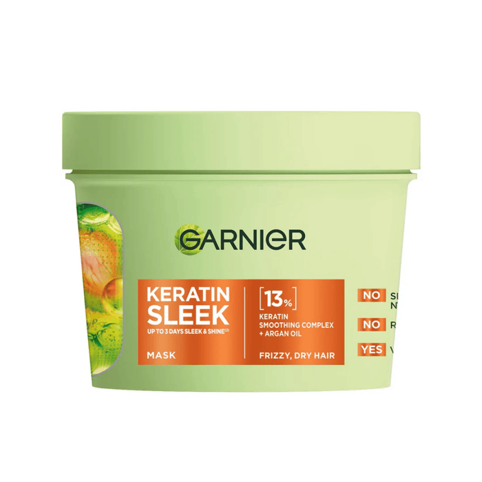 Garnier Keratin Sleek Hair Mask 370ml