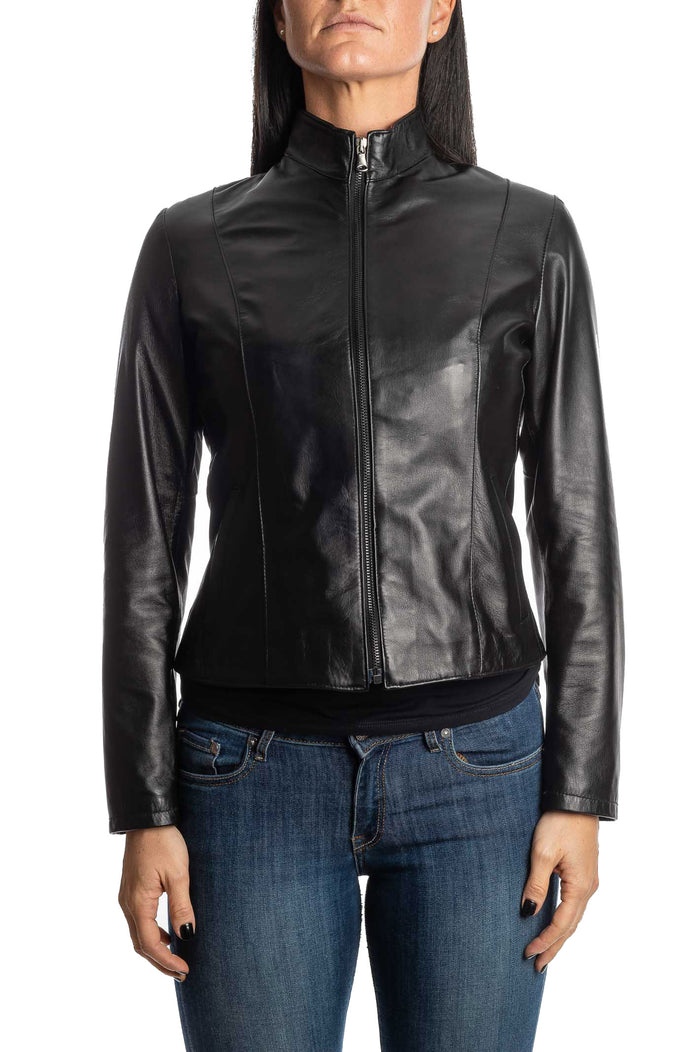 PK BY PASKAL giubbino nappa nero 360 NAPPA-NERO