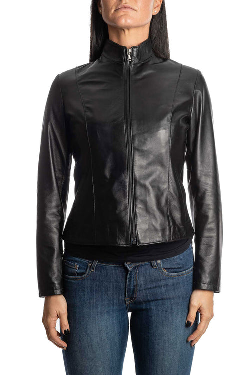 PK BY PASKAL giubbino nappa nero 360 NAPPA-NERO