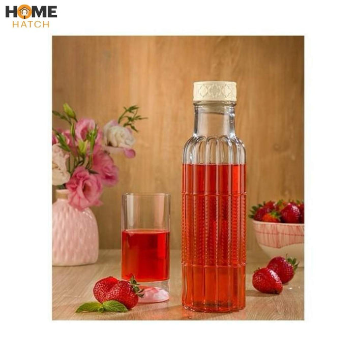 Glass Bottle With Plastic Cap