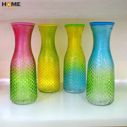 Glass Carafe With Silicone Lid