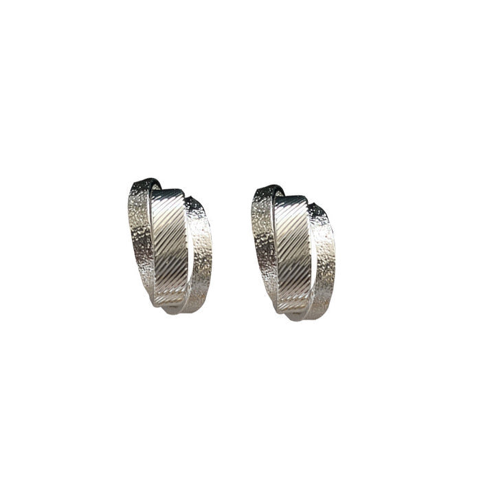 Gold And Silver Color Ear Ring Women's Earrings