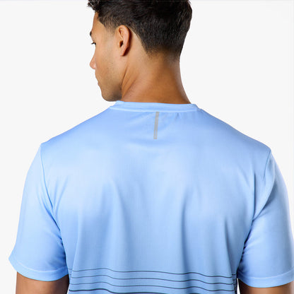 Gradient Motion T-Shirt | Blue