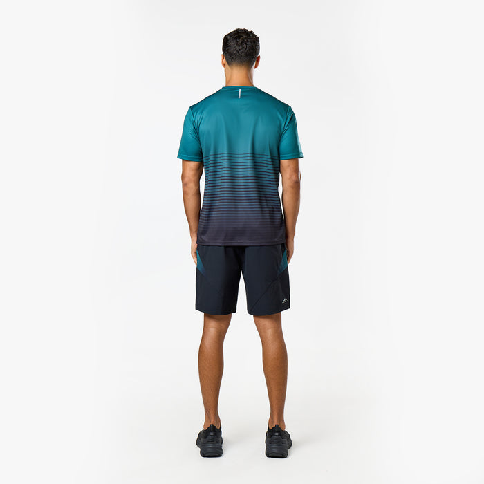 Gradient Motion T-Shirt | Teal