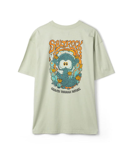 Growth Thru Nature Mens Short Sleeve T-Shirt In Light Green