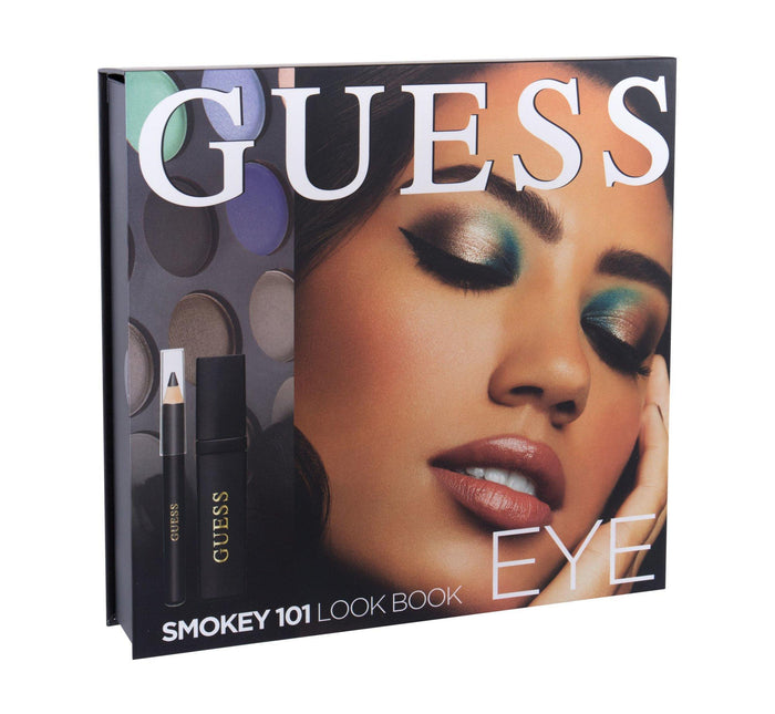 Guess Trend Collection: Eye Smokey 101 Eye Kit: 12 Eyeshadows + 1 Eyeliner + 1 Mascara + 1 Mirror - authentic fragrance fr...