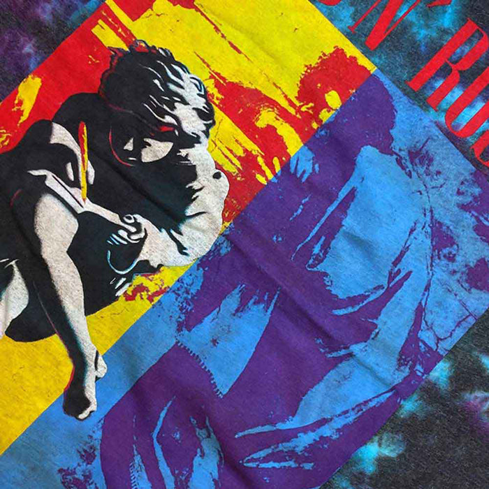 GUNS N ROSES - USE YOUR ILLUSION - T-Shirt Blue (Wash Collection)