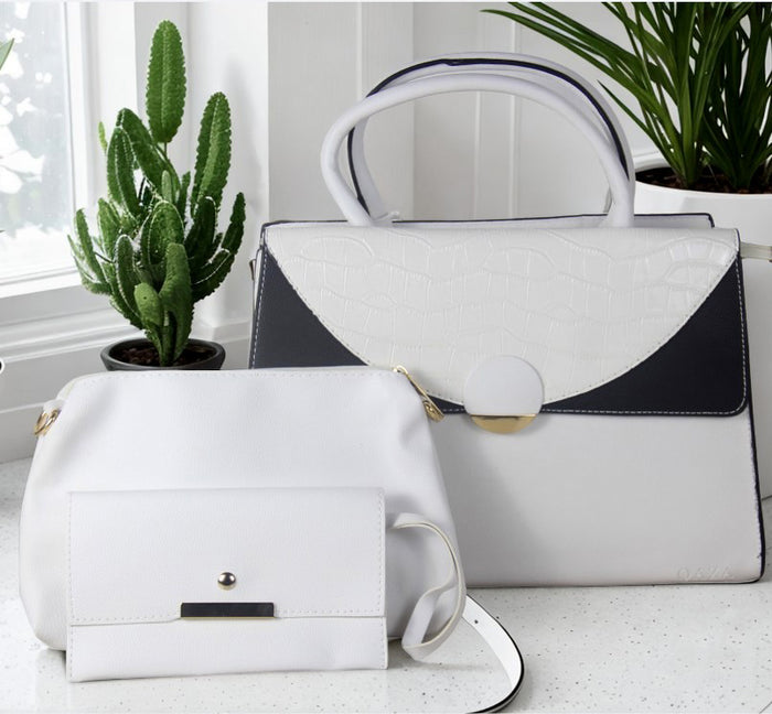 H1566 - Stylish 3pc Fashion Handbag Set