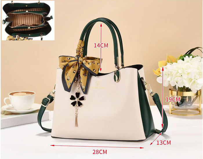 H2021 - Korean Textured Fashion Handbag