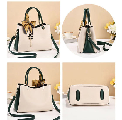 H2021 - Korean Textured Fashion Handbag