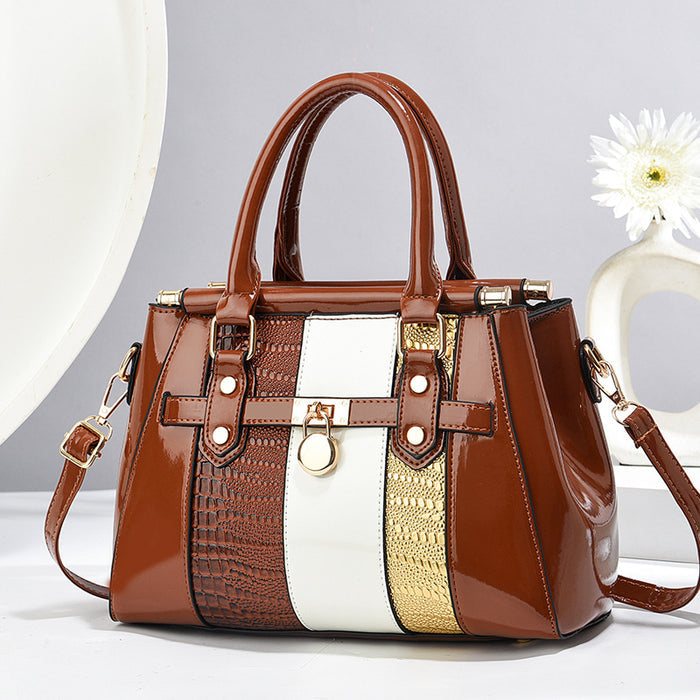 H2022 - Korean Crocodile Pattern Handbag