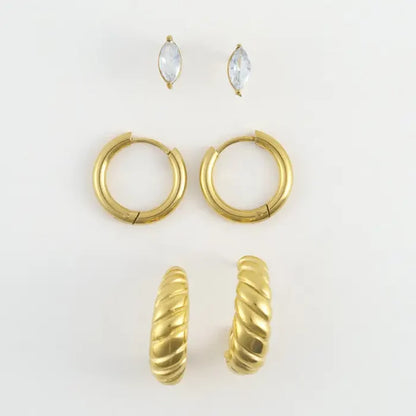 Half Moon Hoops Trio