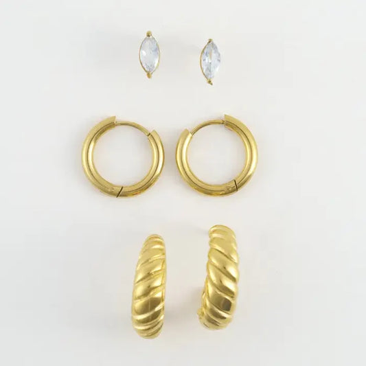 Half Moon Hoops Trio