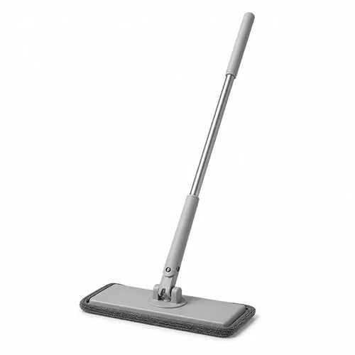 Hands-Free Rotating Head Floor Mop with Reusable Washable Cloths (360°)