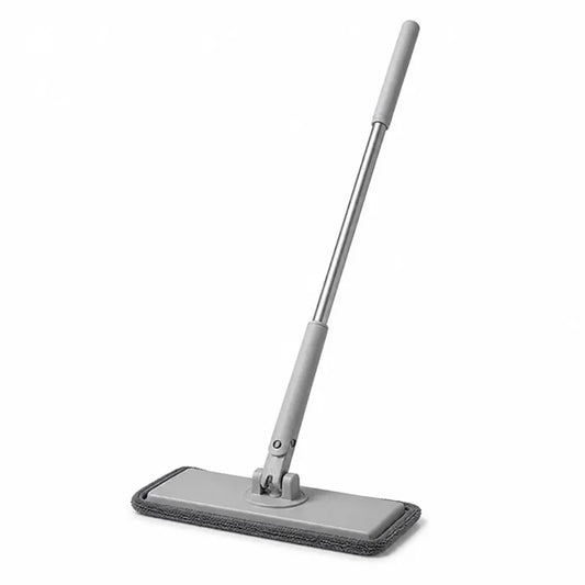 Hands-Free Rotating Head Floor Mop with Reusable Washable Cloths (360°)