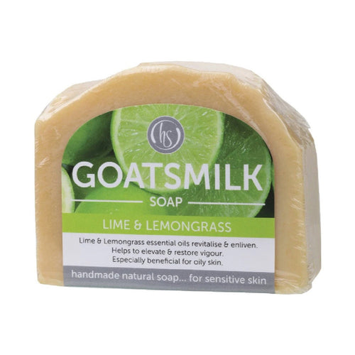 HARMONY SOAPWORKS Organic Goat's Milk Soap Lime & Lemongrass - 140g - L'Organic