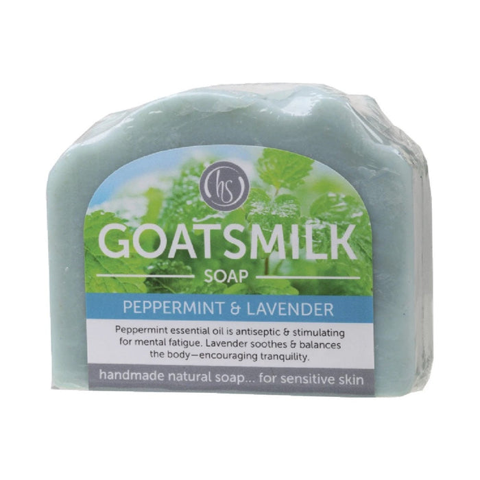 HARMONY SOAPWORKS Organic Goat's Milk Soap Peppermint & Lavender - 140g - L'Organic