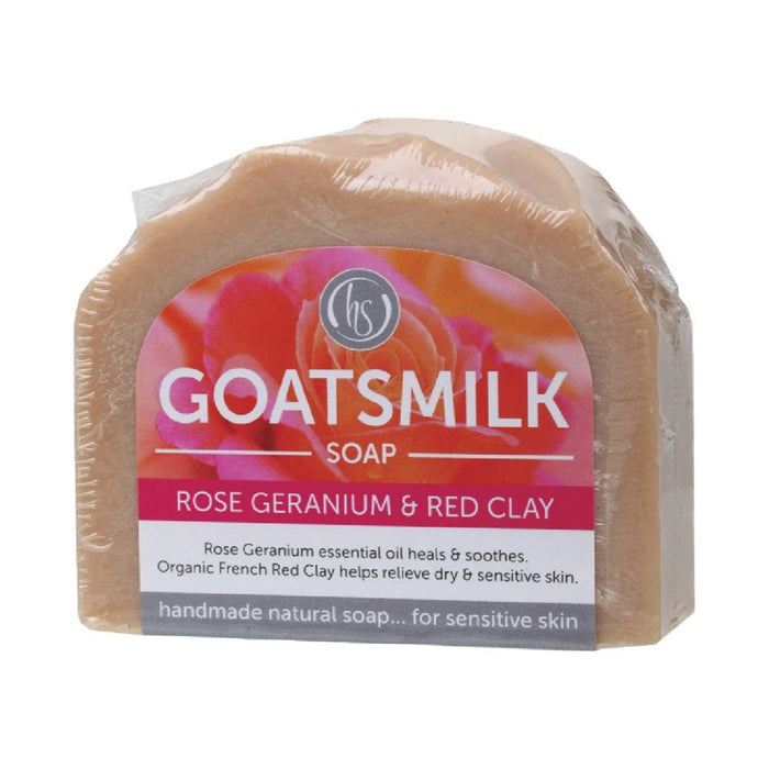 HARMONY SOAPWORKS Organic Goat's Milk Soap Rose Geranium - 140g - L'Organic