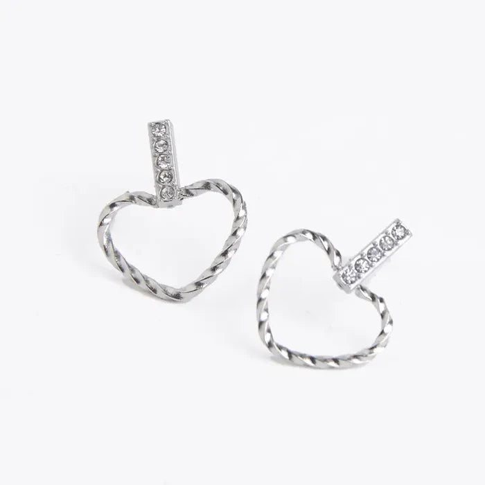 Heart Outline Waterproof Earrings