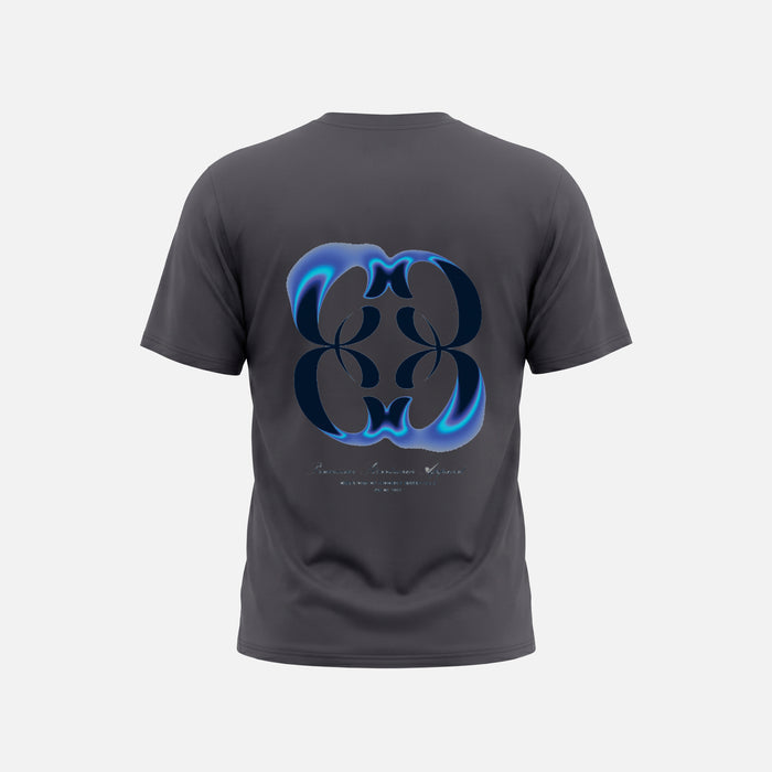 Heat Map Emblem T-Shirt | Charcoal
