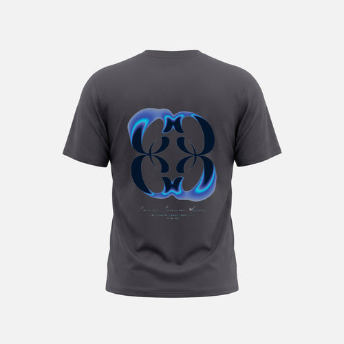 Heat Map Emblem T-Shirt | Charcoal