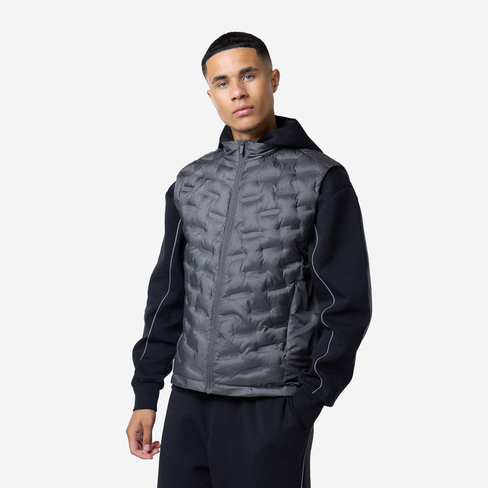 Heat Seal Tech Gilet | Charcoal