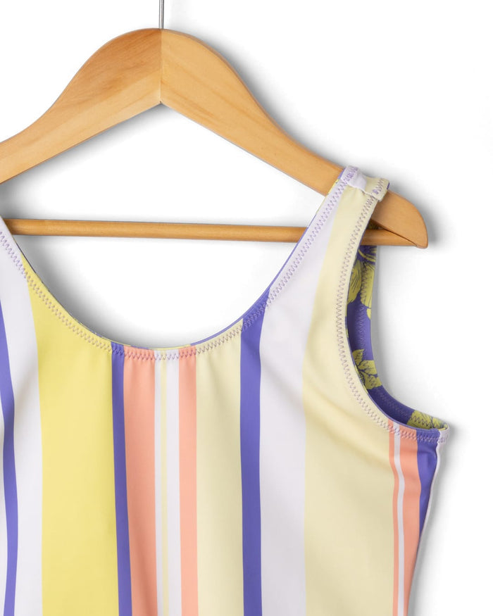 Hebe Kids Reversible Swimsuit Swimsuit in Yellow