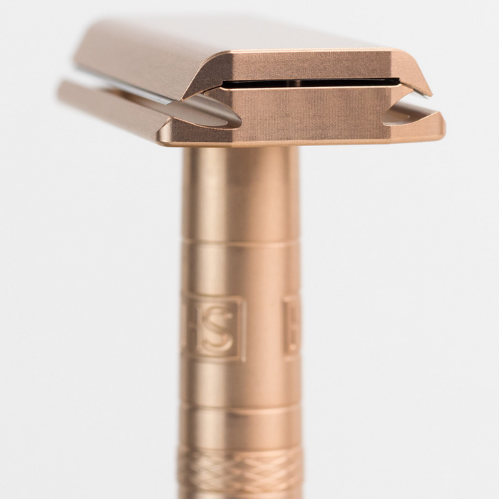 Henson Aluminum AL13 Copper Medium Safety Razor.