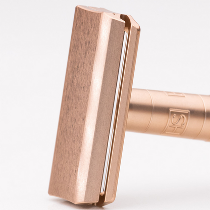 Henson Aluminum AL13 Copper Medium Safety Razor.