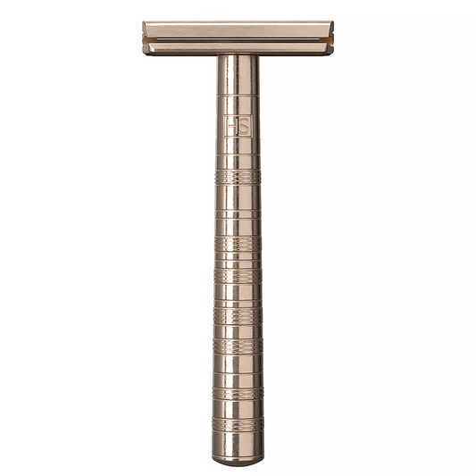 Henson Aluminum AL13 Tan Medium Safety Razor.