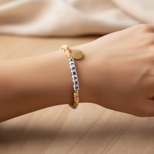 Hermana Disc Bead Coin Bracelet - Chic Bohemian Beaded Jewelry (BL18276)