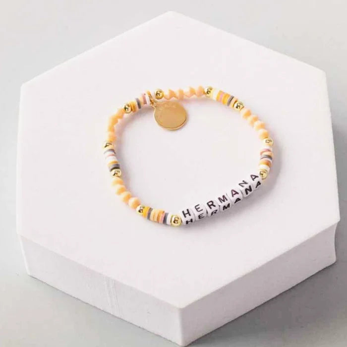 Hermana Disc Bead Coin Bracelet - Chic Bohemian Beaded Jewelry (BL18276)