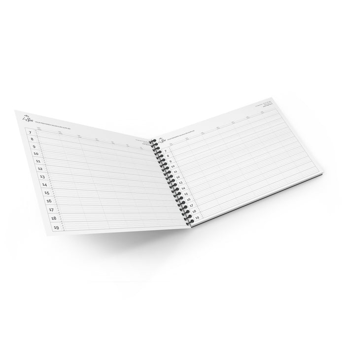 i-Spa A3 Appointment Book